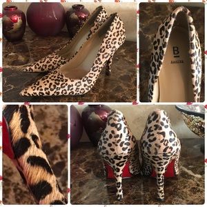 🏷Bakers 4" Leopard Pointed Heels